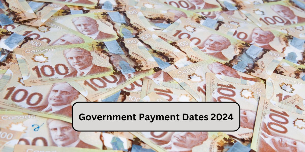 Government Payment Dates 2024