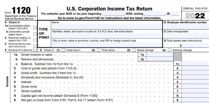 How to Download Form 1120?